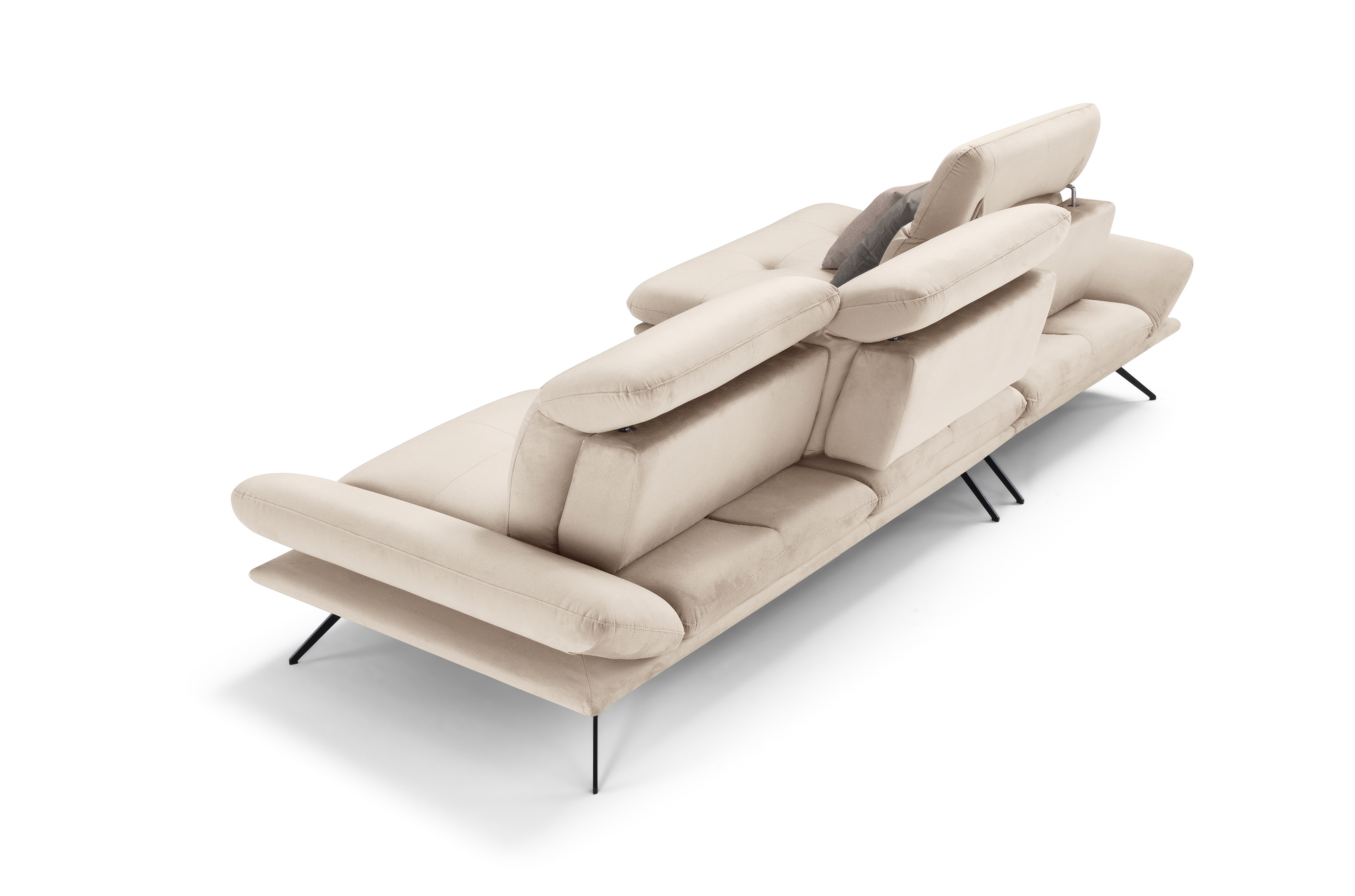 Divano Chaise Longue Miranda – Komodo | Tessuto Viky, Made in Italy - Collezione 2026