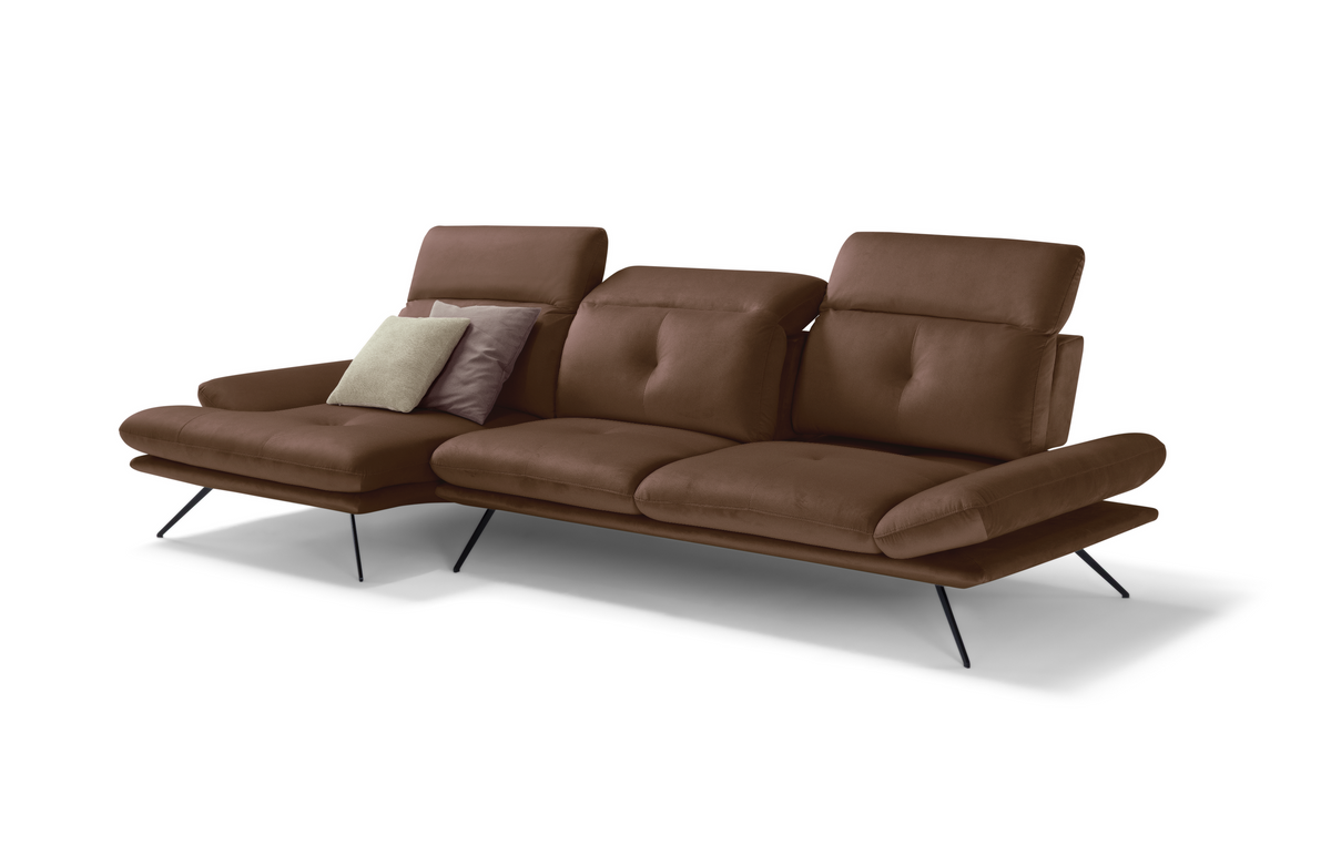 Divano Chaise Longue Miranda – Komodo | Tessuto Viky, Made in Italy - Collezione 2026