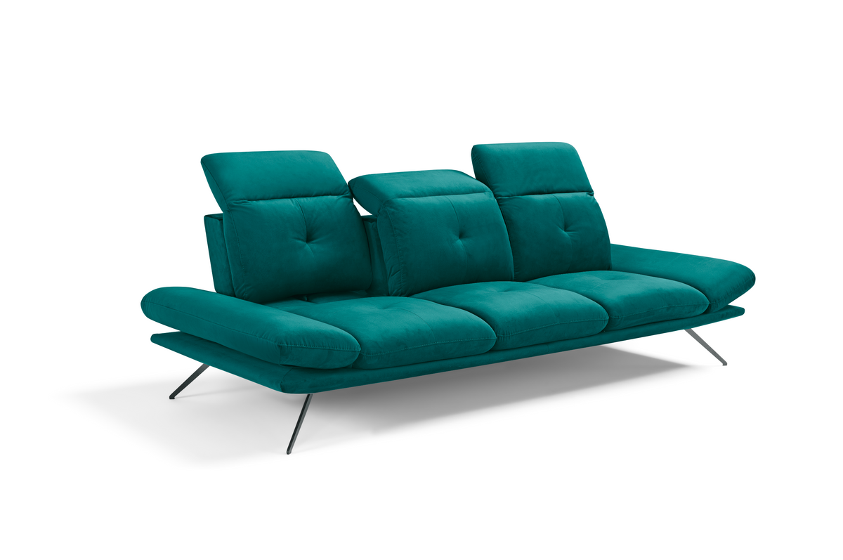 Divano 3 Posti Miranda – Komodo | Tessuto Viky, Made in Italy - Collezione 2026