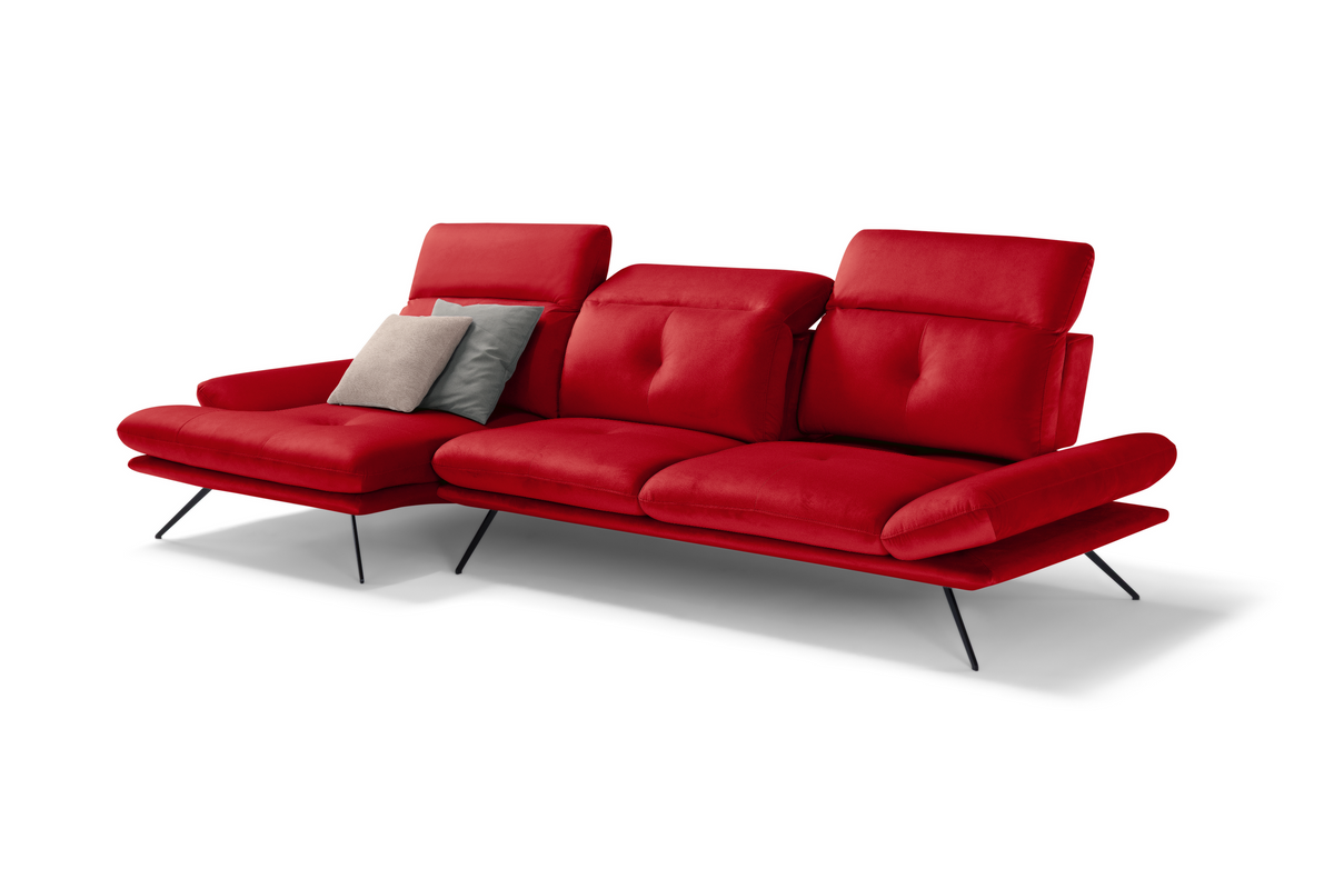 Divano Chaise Longue Miranda – Komodo | Tessuto Viky, Made in Italy - Collezione 2026