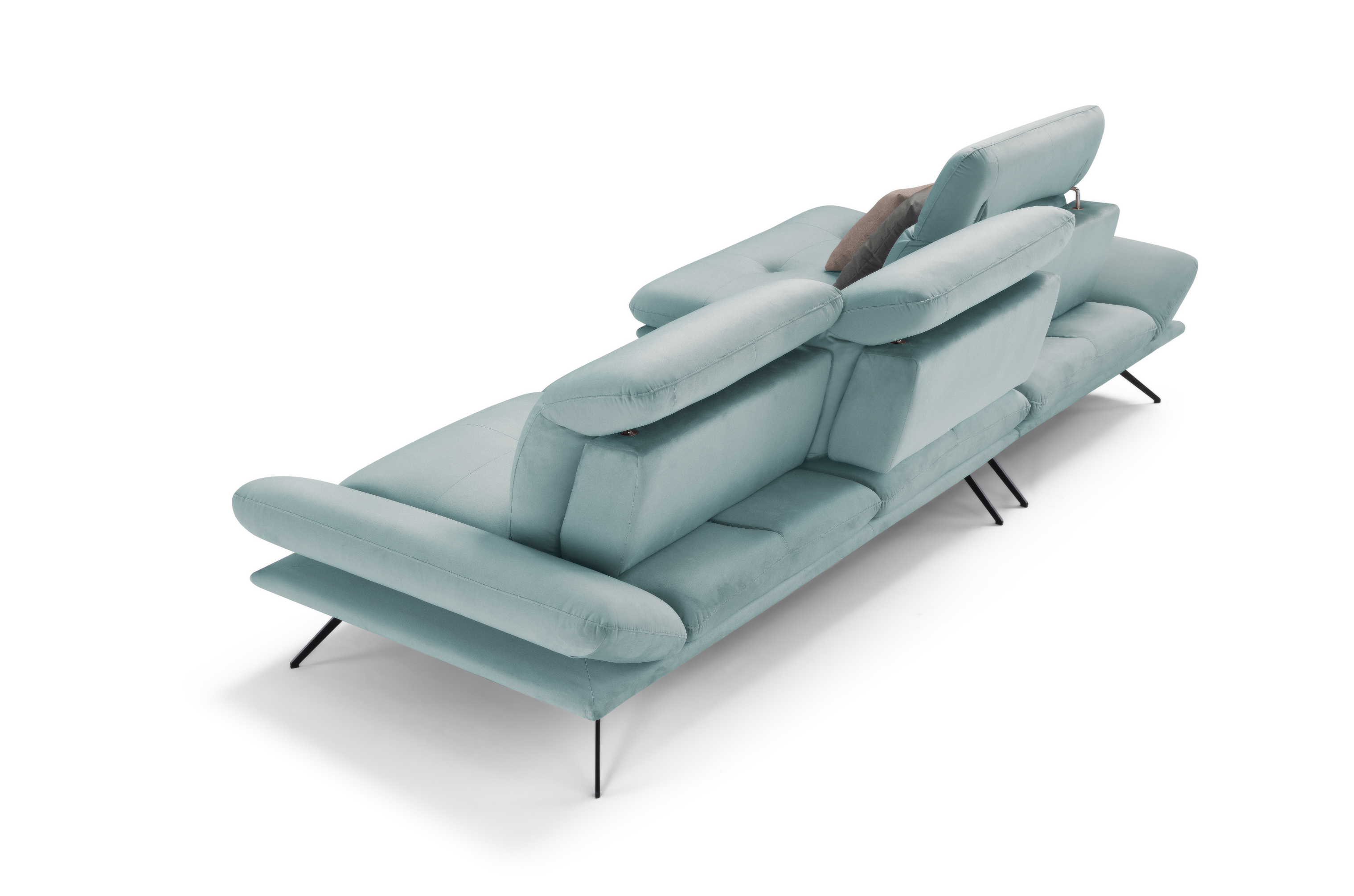 Divano Chaise Longue Miranda – Komodo | Tessuto Viky, Made in Italy - Collezione 2026