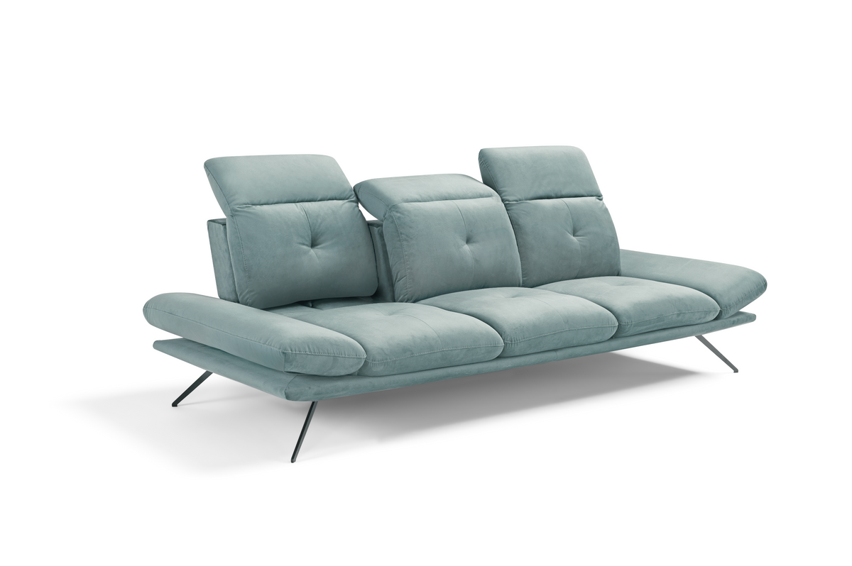 Divano 3 Posti Miranda – Komodo | Tessuto Viky, Made in Italy - Collezione 2026